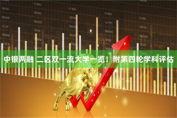 中银两融 二区双一流大学一览！附第四轮学科评估