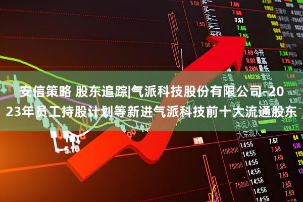 安信策略 股东追踪|气派科技股份有限公司-2023年员工持股计划等新进气派科技前十大流通股东